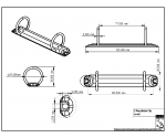 1" 2-Ring Binder Clip